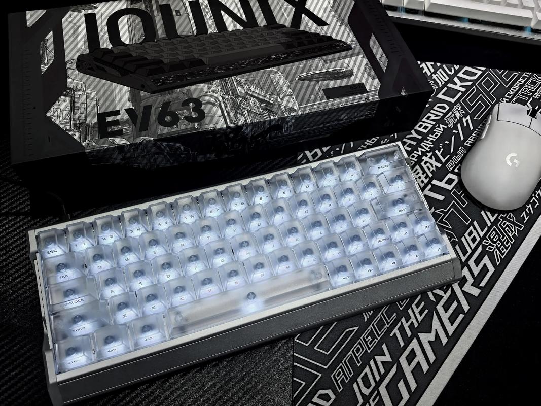 iQunix EV63 银武士-神秘X轴Pro 机械键盘评测：打造独特的客制化体验