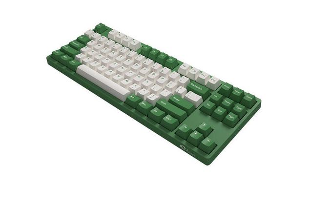 A.艾酷3108 V2红豆抹茶机械键盘深度评测：游戏与手感兼备