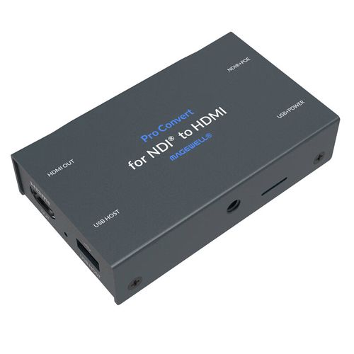 Magewell Pro Convert for NDI to HDMI 深度评测：专业级NDI转HDMI利器