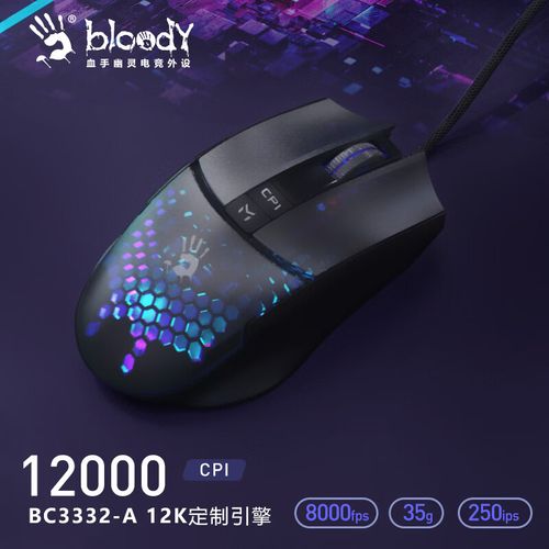 鼠标核心规格