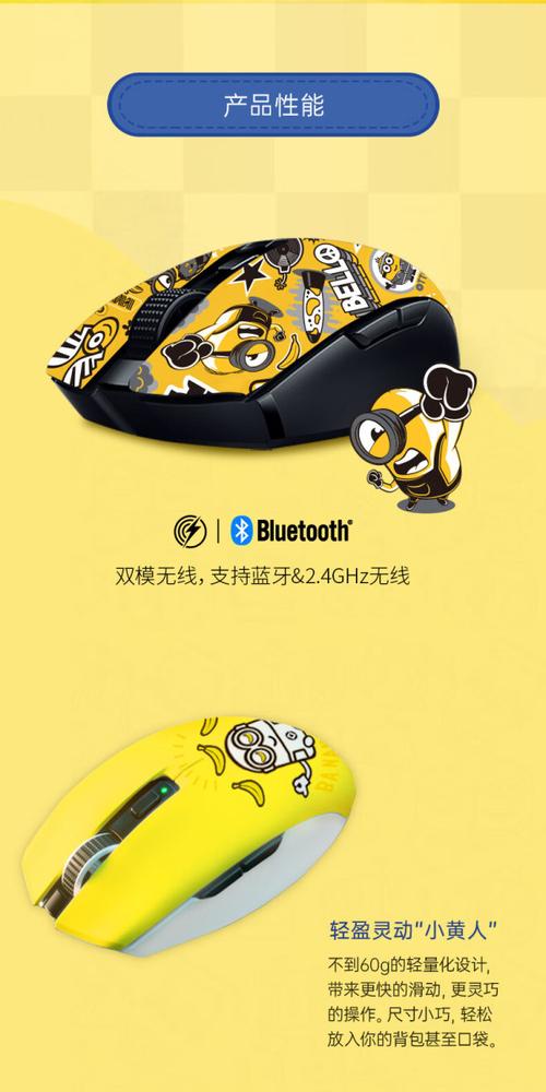 Wireless gaming mouse