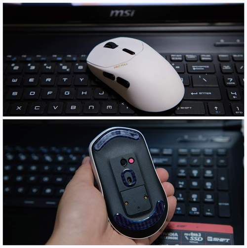办公桌上的鼠标