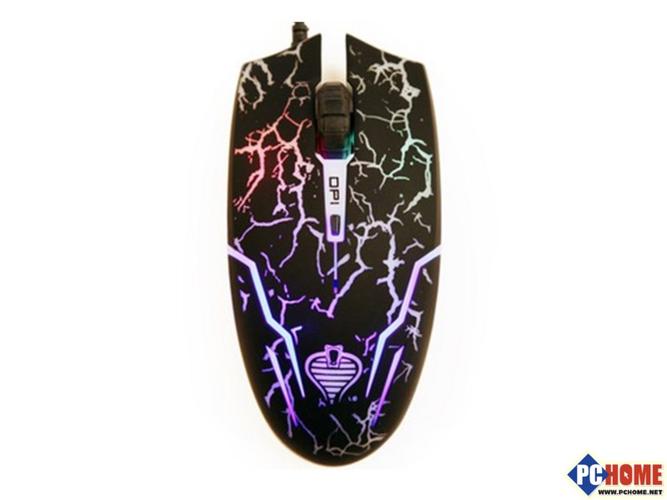 驰尚变色龙X1 7彩炫光游戏鼠标深度评测：大鼠设计+2000DPI光电体验