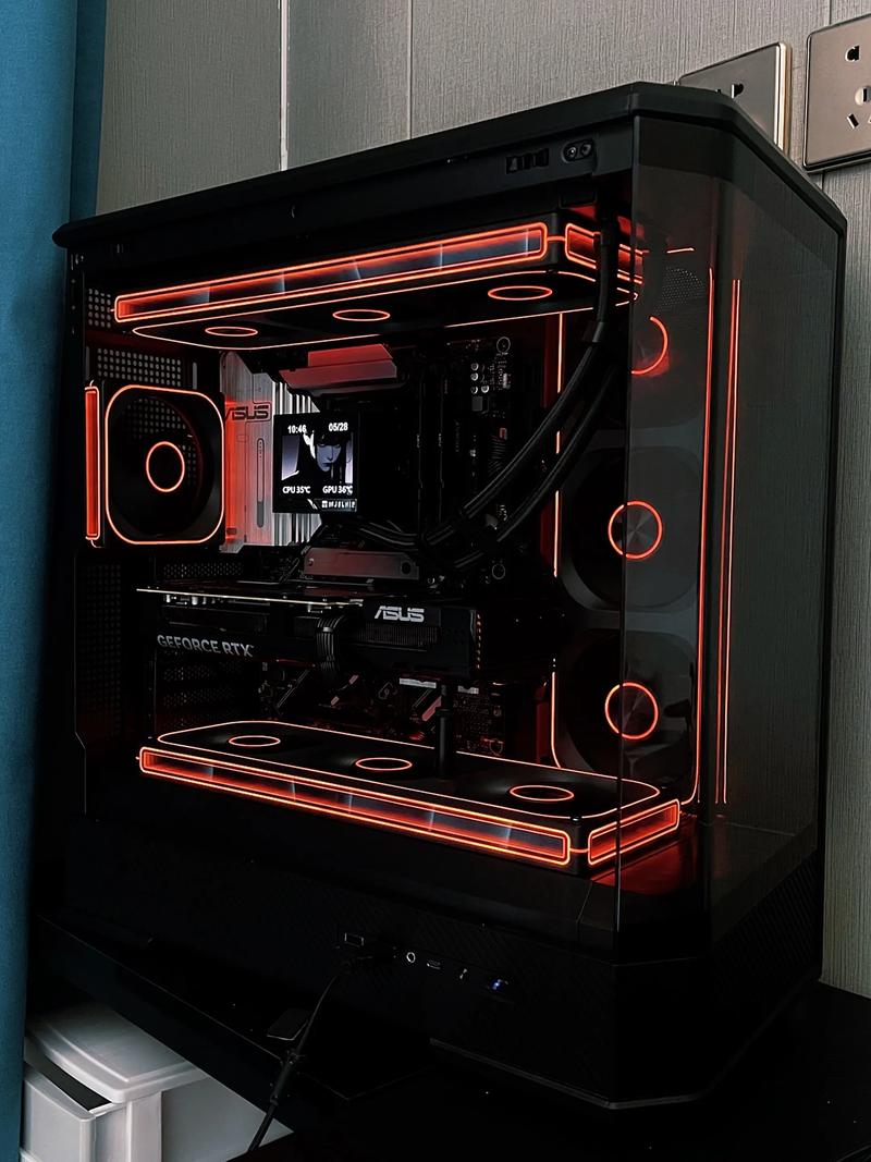 机箱风扇散热演示