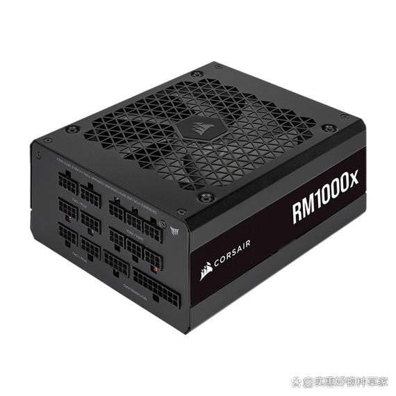 High-end gaming PC power supply installation