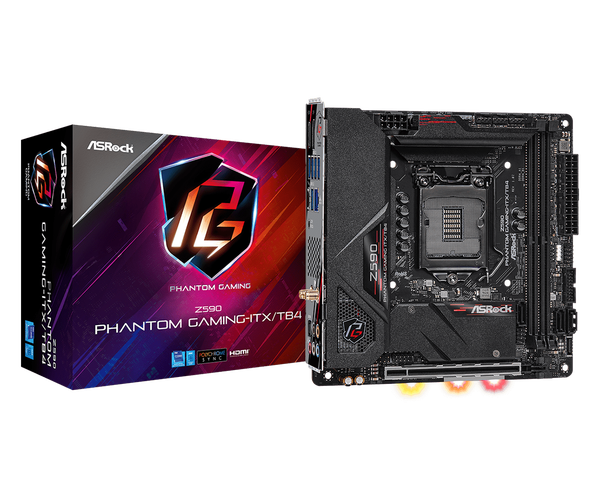 Mini-ITX主板在机箱中的安装效果