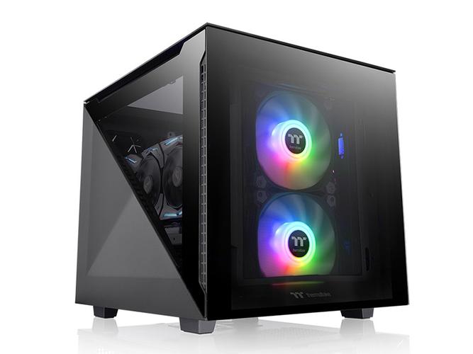 Tt 艾坦Divider 200 TG评测：三角美学与散热兼备的中塔机箱