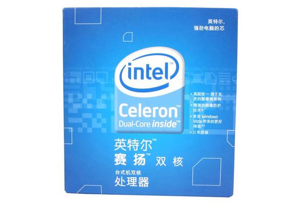 Intel 赛扬双核 E1400 处理器外观