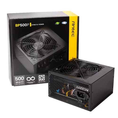 Antec BP500电源整体包装与购买场景