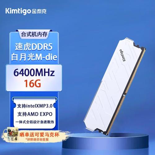 金泰克速虎白月光 DDR5 6000 16GB 评测：纯白机甲风，性价比 DDR5 入门优选