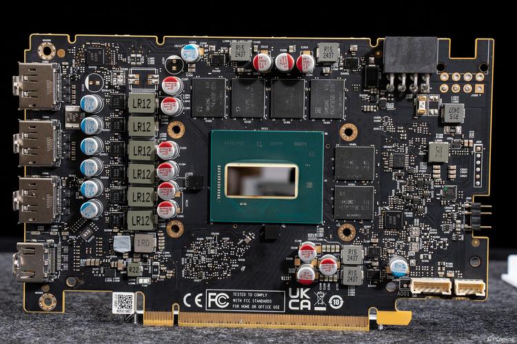 显卡散热风扇特写