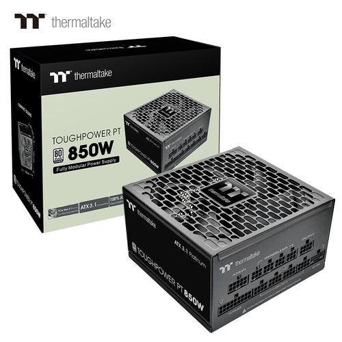 Tt Toughpower PF1 850W白金牌电源评测：十年质保的性价比之选