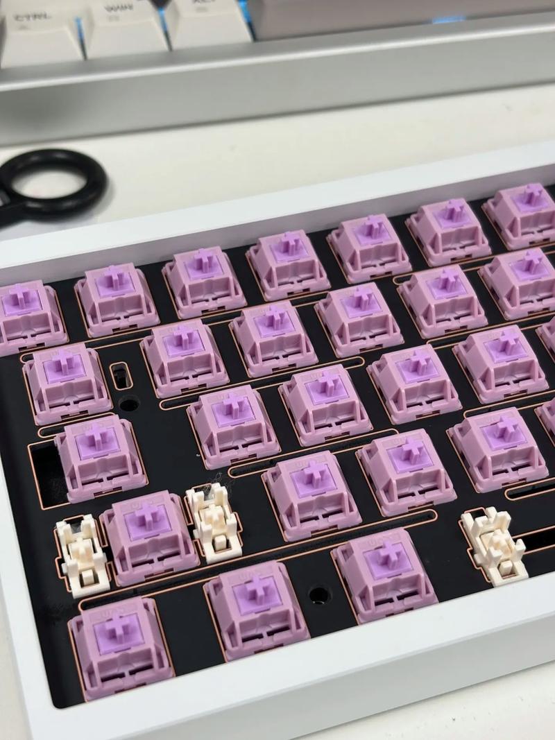 维咖Lucky65 V2键盘打字场景