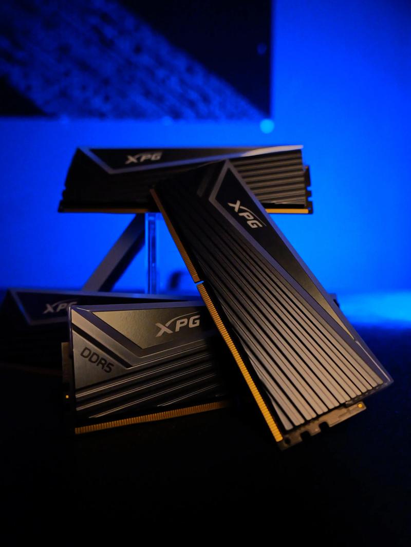 PC components with RGB lighting and heatsinks