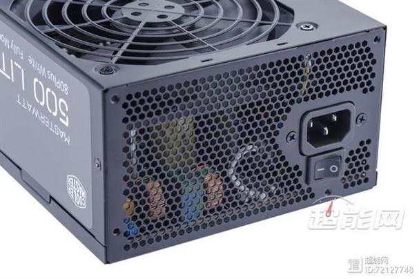 电源散热风扇特写