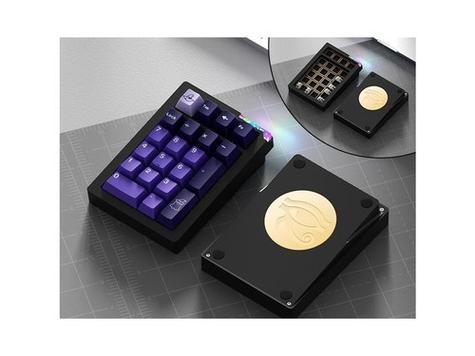 维咖Stars21辰紫TTC云海轴评测：小数字键盘的极致客制化体验