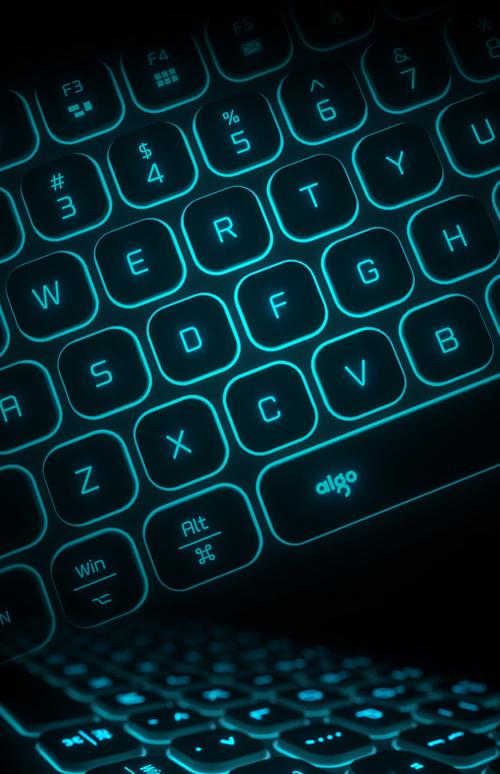 爱国者V800键盘七色背光效果