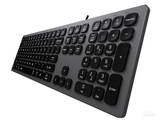 爱国者V800有线键盘评测：七色背光超薄设计，办公娱乐两相宜