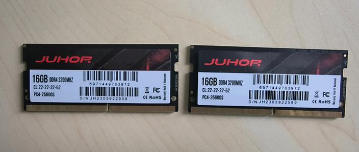 SODIMM DDR4笔记本内存条规格细节