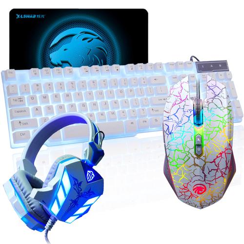 义宏K101键盘金色面板