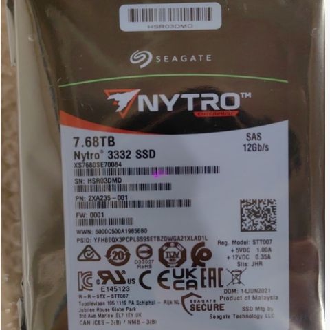 希捷雷霆Nytro 5360S 7.68TB评测：企业级PCIe 5.0固态硬盘的性能巅峰