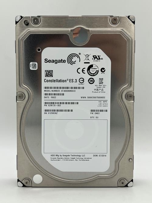 希捷BarraCuda Pro 4TB硬盘外观