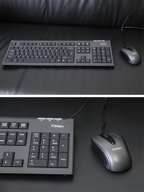 富勒L600PRO鼠标底部