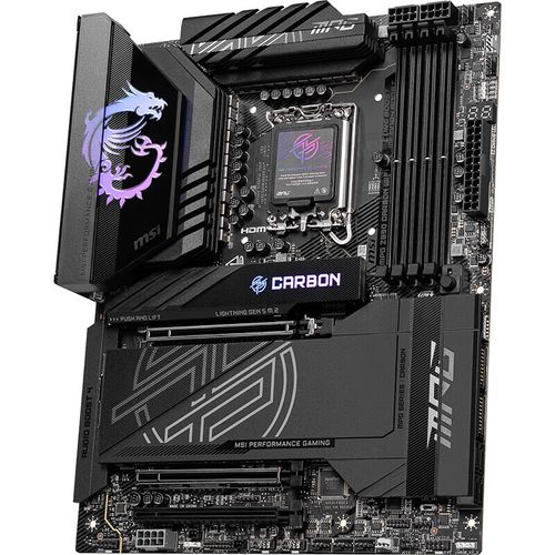 CPU benchmark score on screen