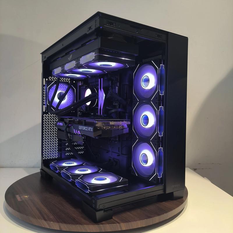 High-end desktop PC hardware assembly