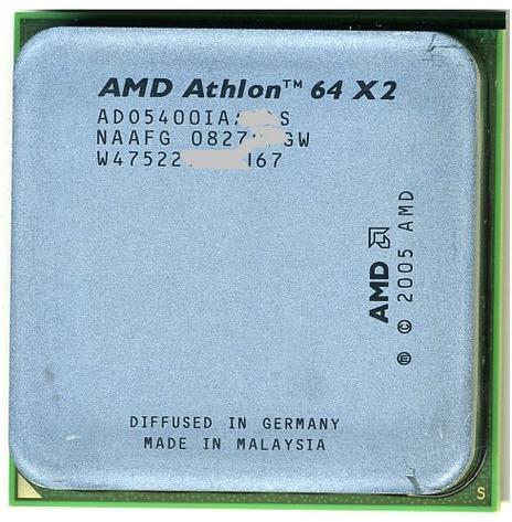 AMD CPU close-up