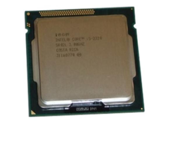 Intel CPU close-up image