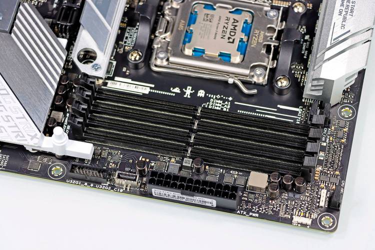 Processor chip close-up