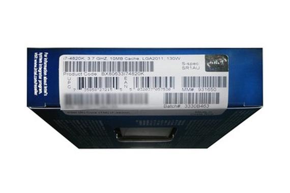 Intel CPU close-up