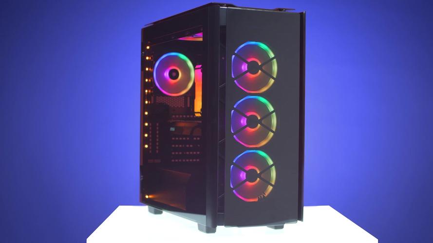 海盗船500D RGB SE功耗散热RGB风扇效果
