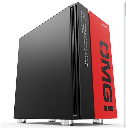 PC build with cable management