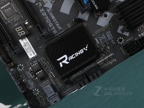 映泰Z270GT6散热片特写