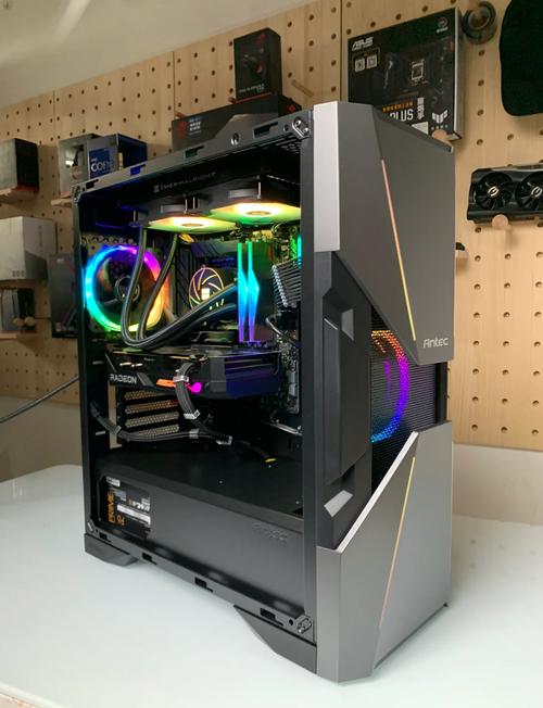 PC cooling fans inside case