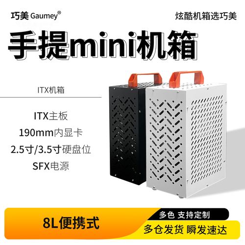 Budget mini PC case on desk