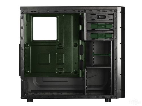 PC case internal bays and structure