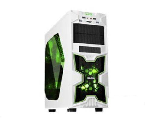 Computer chassis airflow and radiator setup