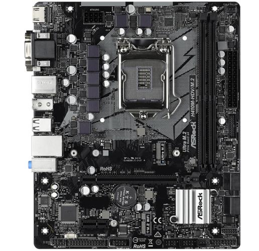 华擎H410M-HDV/M.2主板深度评测：高性价比Micro ATX办公与轻度游戏利器