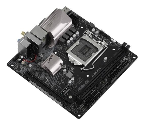 Mini-ITX motherboard close-up