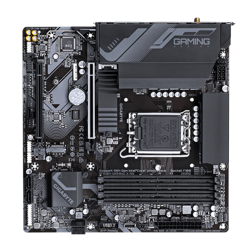 Micro ATX 主板安装在机箱中的设计展示