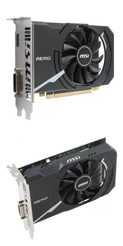 微星GT 1030 AERO ITX接口部分