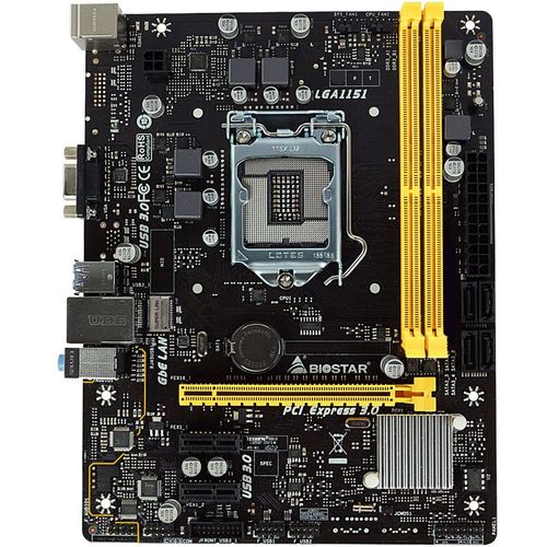 Intel H110主板芯片组和插槽细节