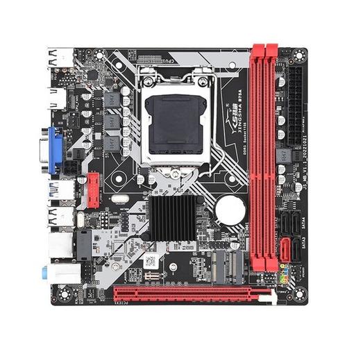 Motherboard CPU socket and RAM slots