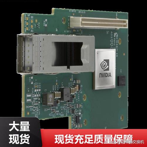 Mellanox MCX453A-FCAT 芯片特写