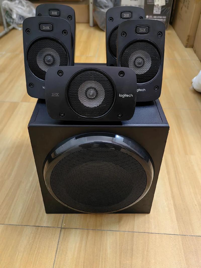 罗技Z906音箱外观设计