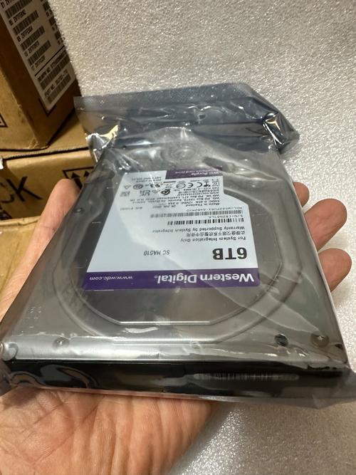 Hard disk drive technical specifications closeup