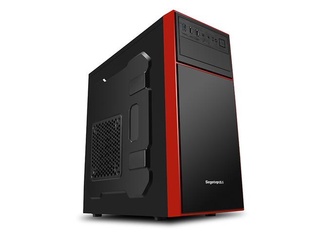 Gaming PC build inside mid tower case